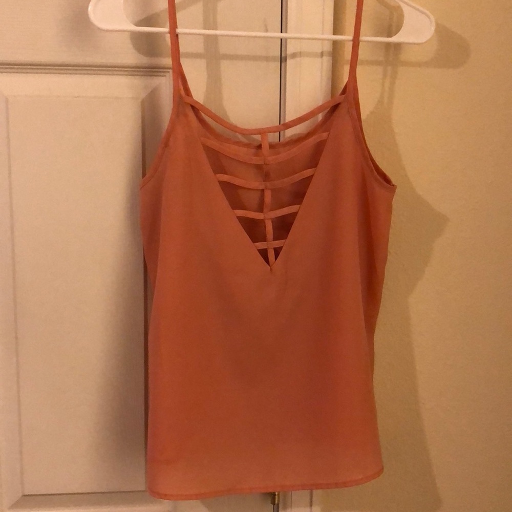 SS Brand Tank, open back